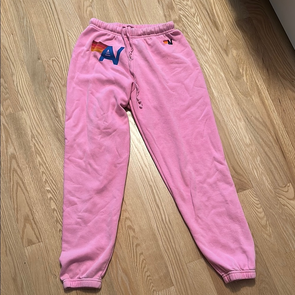 Pink Aviator Nation Sweats